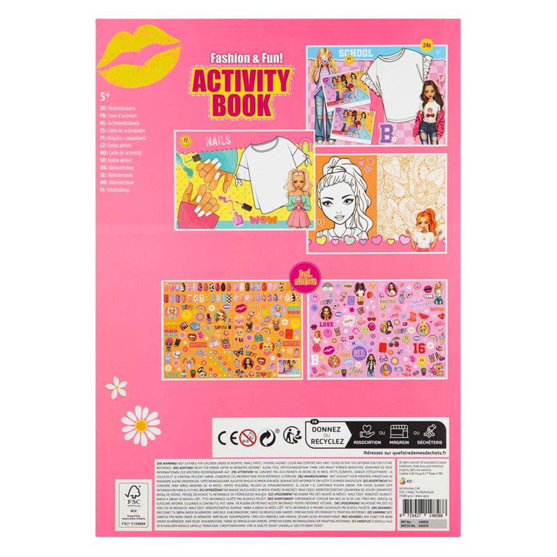 Carti si Birotica - Carti - Carti pentru copii - Activitati extracurriculare - Carte de activitati, cu stickere pentru fetite, Besties, Fashion & Fun! - Infinity.ro