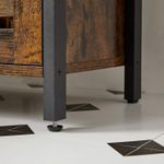 Casa si Gradina - Mobilier - Mobilier baie - Corpuri baie - Dulap baie baza lavoar, cu 2 usi, 2 rafturi, 60x30x60 cm, maro rustic - Infinity.ro