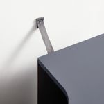 Casa si Gradina - Mobilier - Mobilier baie - Corpuri baie - Dulap lavoar baie, cu spatiu de depozitare cu 2 usi si rafturi reglabile, 60x30x60cm, gri - Infinity.ro