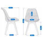 Casa si Gradina - Mobilier - Scaune si fotolii - Scaune - Scaun dining tapitat, ALTA, Jumi, din tesatura bej si picioare lemn de fag - Infinity.ro