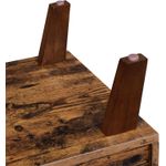 Casa si Gradina - Mobilier - Comode si corpuri - Comode - Comoda pentru TV, cu 2 usi si 2 rafturi deschise, 40x140x50cm, maro rustic - Infinity.ro