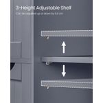 Casa si Gradina - Mobilier - Mobilier baie - Corpuri baie - Dulap de baie, din MDF, cu 4 sertare, raft reglabil, 30x55x82 cm, gri - Infinity.ro