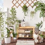 Casa si Gradina - Mobilier - Mobilier baie - Corpuri baie - Raft de depozitare din bambus, cu 3 niveluri, 28x70x45cm, maro - Infinity.ro