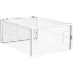 Casa si Gradina - Mobilier - Organizare si depozitare - Cutii depozitare - Cutii de pantofi, set de 12 organizatoare stivuibile, structura rezistenta ABS, 34x23x14 cm, transparent - Infinity.ro