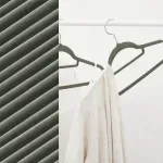 Casa si Gradina - Mobilier - Organizare si depozitare - Umerase si valeti - Set de 20 de umerase pentru haine, anti-alunecare cu catifea, bara de cravata si carlig pivotant, 43,5 cm, gri - Infinity.ro