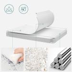 Casa si Gradina - Mobilier - Mobilier copii - Mobilier camera copiilor - Dulap modular de depozitare jucarii, 16 cuburi cu usi, 123x31x123cm, alb - Infinity.ro