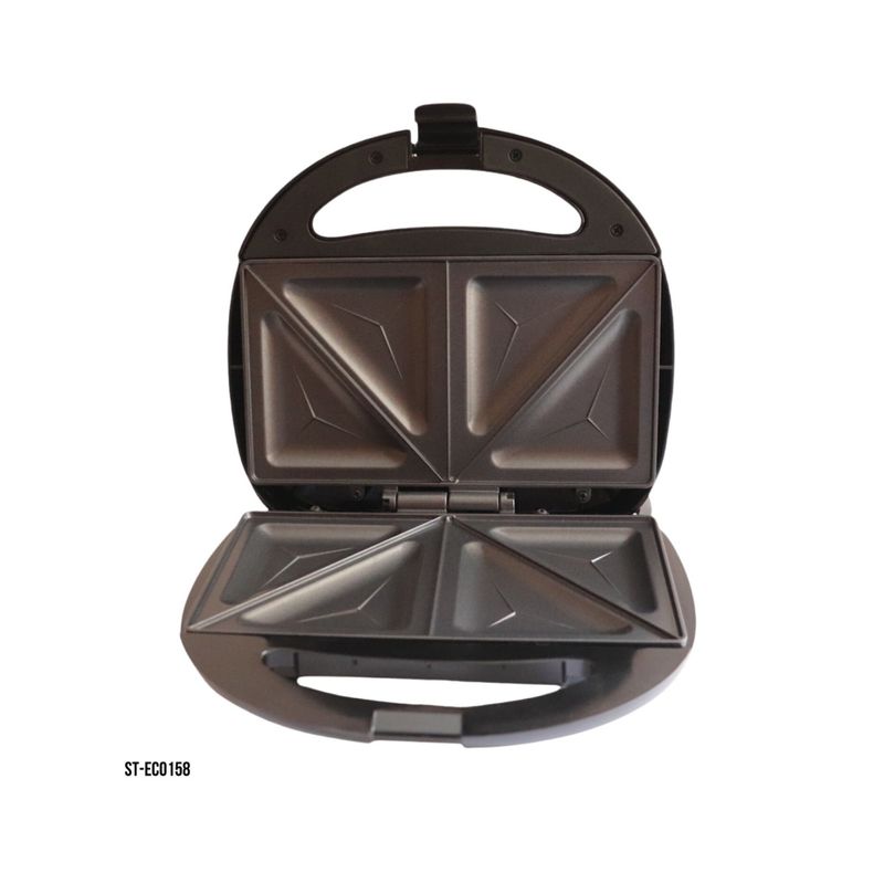 Electronice si Electrocasnice - Electrocasnice bucatarie - Preparare paine - Sandwich-maker - Sandwich maker Saturn ST-EC0158, 750W, 21.6x12 - Infinity.ro