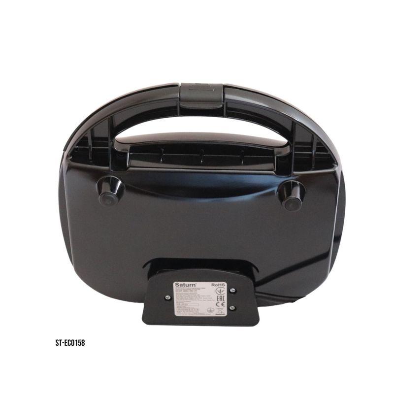 Electronice si Electrocasnice - Electrocasnice bucatarie - Preparare paine - Sandwich-maker - Sandwich maker Saturn ST-EC0158, 750W, 21.6x12 - Infinity.ro