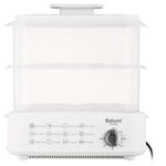 Electronice si Electrocasnice - Electrocasnice bucatarie - Aparate de gatit & desert - Aparate de gatit cu aburi - Aparat de gatit cu aburi ST-EC1187, 900W, 2 recipiente, 12L - Infinity.ro