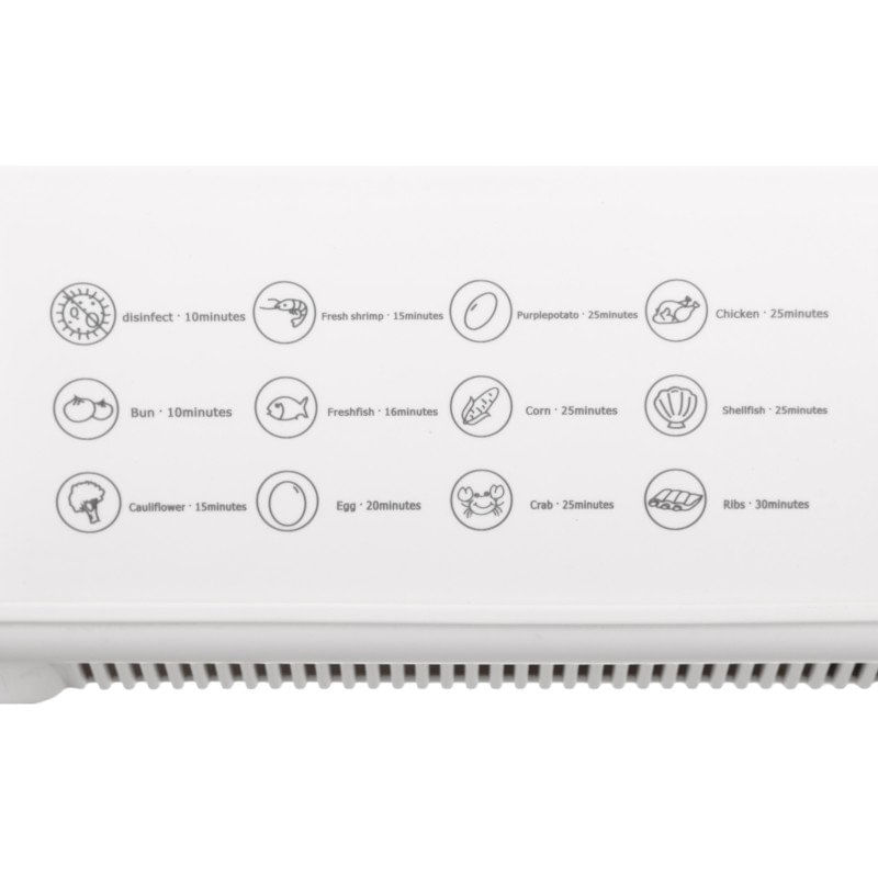 Electronice si Electrocasnice - Electrocasnice bucatarie - Aparate de gatit & desert - Aparate de gatit cu aburi - Aparat de gatit cu aburi ST-EC1187, 900W, 2 recipiente, 12L - Infinity.ro