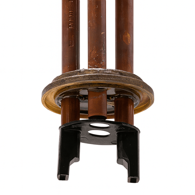 Casa si Gradina - Termice - Boilere si accesorii - Boilere - Rezistenta electrica Remer Rubinetterie 1121AR, 1 1/4", 1200 W, pentru boiler Ariston, cu flansa si tuburi prelungite - Infinity.ro