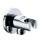 Casa si Gradina - Sanitare - Lavoar baie si accesorii - Baterii sanitare - Racord apa cu brat suport dus Remer Rubinetterie 337M, alama cromata, montaj perete/tavan, filet 1/2” - Infinity.ro