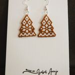 Fashion, accesorii si bijuterii - Femei - Bijuterii femei - Cercei femei - Cercei „Brăduți Turtă Dulce” - Infinity.ro