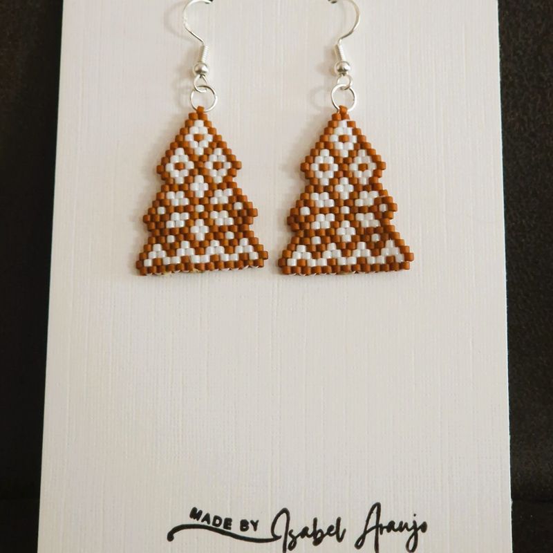 Fashion, accesorii si bijuterii - Femei - Bijuterii femei - Cercei femei - Cercei „Brăduți Turtă Dulce” - Infinity.ro