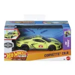 Jucarii, Copii si Bebe - Jucarii si jocuri - Jucarii de exterior - Masinute si vehicule pentru copii - Hot Wheels Masinuta Metalica Cu Sistem Pull Back Corvette C8.r Hw Torque Scara 1 La 43 - Infinity.ro