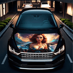 Auto si Moto - Piese auto si accesorii - Piese auto - Tuning - Folie Capota Auto "Hood Art" rezistenta la exterior, marime L (180 x 130cm) - Cod: AVX-CAPOTA-012L - Infinity.ro