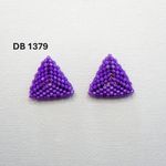 Fashion, accesorii si bijuterii - Femei - Bijuterii femei - Cercei femei - Cercei Triunghi Violet - Infinity.ro