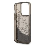 Laptop, Telefoane si Tablete - Telefoane mobile si accesorii - Accesorii Telefoane - Huse telefoane - Husa pentru iPhone 14 Pro - Karl Lagerfeld Hardcase Liquid Glitter (KLHCP14LLCKVK) - Elong - Infinity.ro