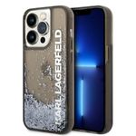 Laptop, Telefoane si Tablete - Telefoane mobile si accesorii - Accesorii Telefoane - Huse telefoane - Husa pentru iPhone 14 Pro - Karl Lagerfeld Hardcase Liquid Glitter (KLHCP14LLCKVK) - Elong - Infinity.ro