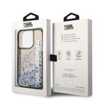 Laptop, Telefoane si Tablete - Telefoane mobile si accesorii - Accesorii Telefoane - Huse telefoane - Husa pentru iPhone 14 Pro - Karl Lagerfeld Hardcase Liquid Glitter (KLHCP14LLCKVK) - Elong - Infinity.ro