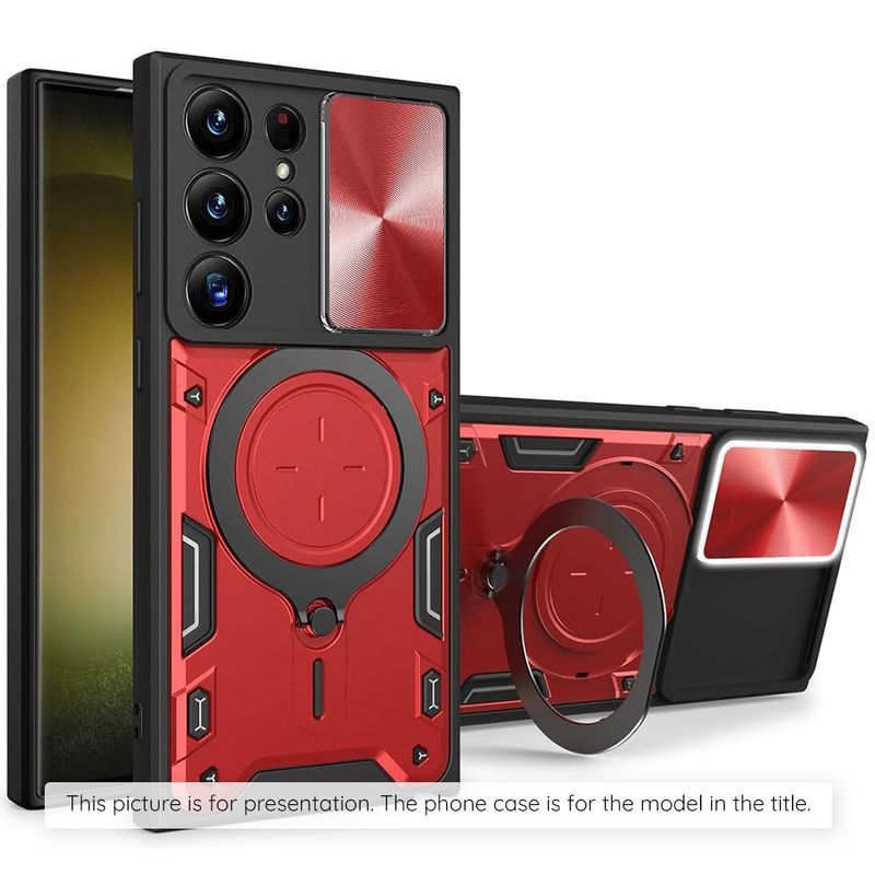 Laptop, Telefoane si Tablete - Telefoane mobile si accesorii - Accesorii Telefoane - Huse telefoane - Husa pentru Motorola Moto G55 - Techsuit CamGuard Pro - Red - Infinity.ro