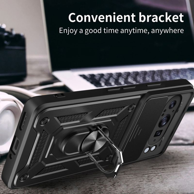 Laptop, Telefoane si Tablete - Telefoane mobile si accesorii - Accesorii Telefoane - Huse telefoane - Husa pentru Google Pixel 9 Pro XL - Techsuit CamShield Series - Rose Gold - Infinity.ro