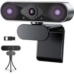 PC, gaming si accesorii - Periferice PC - Camere Web - Camera Web Full HD 1080P 30fps Auto-Focus Microfon Reducere Zgomot, Unghi 120°, Rotatie 360°, HDR, USB, Trepied - Infinity.ro