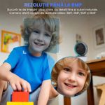 Casa si Gradina - Mobilier - Mobilier copii - Monitoare video copii - Camera Rotativa Wireless Full HD 1080p 360° Vedere Nocturna Detectare Miscare Audio Bidirectional Card 128GB - Infinity.ro