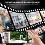 Laptop, Telefoane si Tablete - Wearables si gadgeturi - Gadgeturi - Dispozitive spionaj - Mini Camera Spion WiFi Full HD 1080P Card 16GB Unghi 140° Detectare AI Miscare Vedere Nocturna 10m Alerte Push 30mm - Infinity.ro