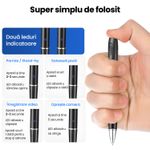 Laptop, Telefoane si Tablete - Wearables si gadgeturi - Gadgeturi - Dispozitive spionaj - Pix Spion cu Camera Video Full HD 1080P, Card MicroSD 8GB Inclus, Baterie 150 Min, Inregistrare Audio-Video, Ne - Infinity.ro