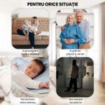 Laptop, Telefoane si Tablete - Wearables si gadgeturi - Gadgeturi - Dispozitive spionaj - Camera Spion Ceas WiFi 1080P Full HD, Vedere Nocturna, Detectare Miscare, Alerte Telefon, Audio Video - Infinity.ro