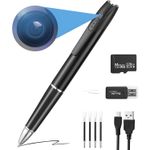 Laptop, Telefoane si Tablete - Wearables si gadgeturi - Gadgeturi - Dispozitive spionaj - Pix Spion cu Camera Video Full HD 1080P, Card MicroSD 128GB Inclus, Baterie 150 Min, Inregistrare Audio-Video, Negru - Infinity.ro