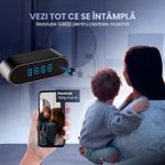 Laptop, Telefoane si Tablete - Wearables si gadgeturi - Gadgeturi - Dispozitive spionaj - Camera Spion Ceas WiFi 1080P Full HD, Vedere Nocturna, Detectare Miscare, Alerte Telefon, Audio Video - Infinity.ro
