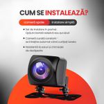 Auto si Moto - Electronice auto - Camere auto si DVR - Camera Auto DVR 4K Fata Spate WiFi Card 16GB, WDR Vedere Nocturna, G-Sensor, Parking 24H, Unghi 170°, Marsarier - Infinity.ro