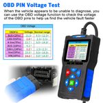Auto si Moto - Reparatii si depanare - Scule auto - Testere si multimetre - Tester auto JFIND JF700 Pro OBD2 Scanner – Diagnostic complet motor, baterie si senzori, 12V, ecran color - Infinity.ro