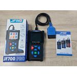 Auto si Moto - Reparatii si depanare - Scule auto - Testere si multimetre - Tester auto JFIND JF700 Pro OBD2 Scanner – Diagnostic complet motor, baterie si senzori, 12V, ecran color - Infinity.ro