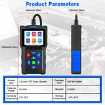Auto si Moto - Reparatii si depanare - Scule auto - Testere si multimetre - Tester auto JFIND JF700 Pro OBD2 Scanner – Diagnostic complet motor, baterie si senzori, 12V, ecran color - Infinity.ro