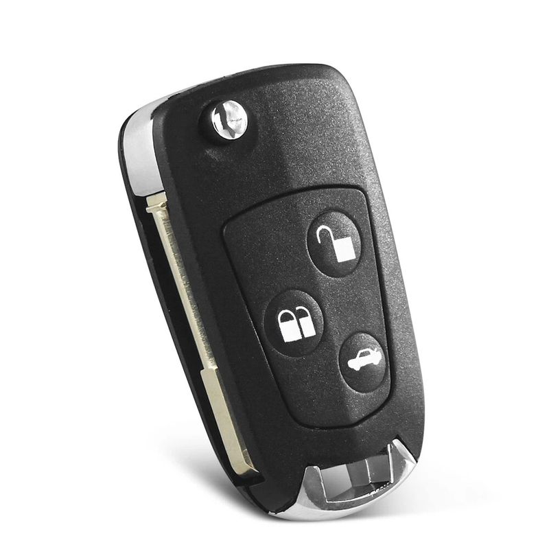 Auto si Moto - Electronice auto - Accesorii electronice auto - Carcasa cheie auto transformatoare tip briceag, Techstar, compatibila cu Ford Mondeo, Focus, Fiesta, 3 butoane modificat - Infinity.ro