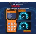 Auto si Moto - Reparatii si depanare - Scule auto - Testere si multimetre - Tester diagnoza auto Techstar HC368 OBD2 EOBD CAN, display 2.8, Live Data, IM Readiness, Test baterie, 50000+ coduri DTC - Infinity.ro