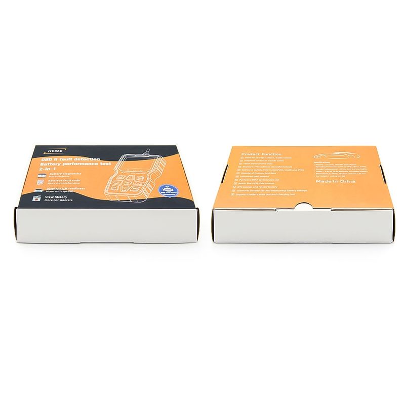 Auto si Moto - Reparatii si depanare - Scule auto - Testere si multimetre - Tester diagnoza auto Techstar HC368 OBD2 EOBD CAN, display 2.8, Live Data, IM Readiness, Test baterie, 50000+ coduri DTC - Infinity.ro