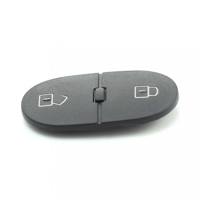 Auto si Moto - Electronice auto - Accesorii electronice auto - Membrana cauciuc pad cu 2 butoane Techstar, compatibila cu cheie auto Audi VW Seat Skoda - Infinity.ro