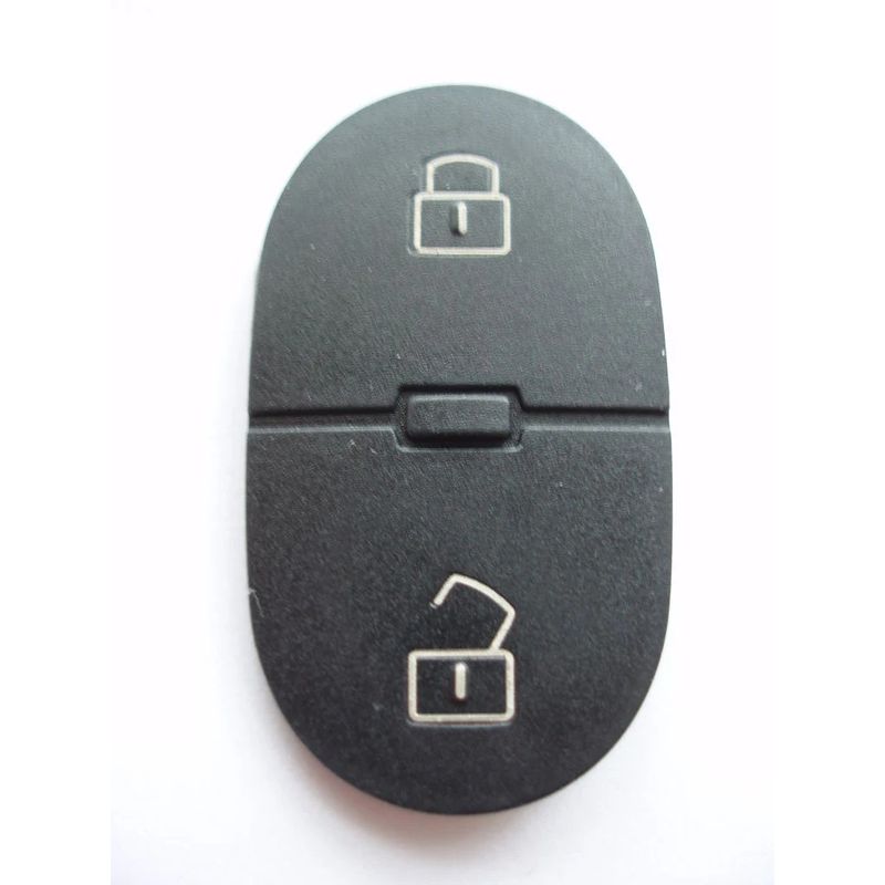 Auto si Moto - Electronice auto - Accesorii electronice auto - Membrana cauciuc pad cu 2 butoane Techstar, compatibila cu cheie auto Audi VW Seat Skoda - Infinity.ro