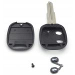 Auto si Moto - Electronice auto - Accesorii electronice auto - Carcasa cheie compatibila Chevrolet Aveo, Spark, Epica, Daewoo Matiz, Kalos, Lanos, Nubira – 2 butoane - Infinity.ro