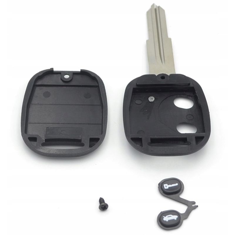 Auto si Moto - Electronice auto - Accesorii electronice auto - Carcasa cheie compatibila Chevrolet Aveo, Spark, Epica, Daewoo Matiz, Kalos, Lanos, Nubira – 2 butoane - Infinity.ro