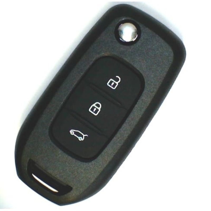Auto si Moto - Piese auto si accesorii - Caroserie - Usi auto si accesorii - Carcasa cheie auto Techstar, compatibila Dacia-Renault, 3 butoane, tip briceag, cu lama VA2 - Infinity.ro