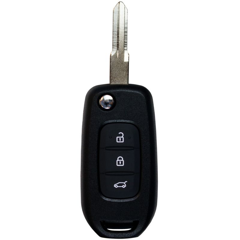 Auto si Moto - Piese auto si accesorii - Caroserie - Usi auto si accesorii - Carcasa cheie auto Techstar, compatibila Dacia-Renault, 3 butoane, tip briceag, cu lama VA2 - Infinity.ro