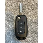 Auto si Moto - Piese auto si accesorii - Caroserie - Usi auto si accesorii - Carcasa cheie auto Techstar, compatibila Dacia-Renault, 3 butoane, tip briceag, cu lama VA2 - Infinity.ro