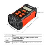 Auto si Moto - Reparatii si depanare - Scule auto - Testere si multimetre - Tester incarcare si reparare baterii auto KONNWEI KW520 – Tester baterie 12V/24V cu functie de incarcare 10A/5A - Infinity.ro
