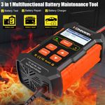 Auto si Moto - Reparatii si depanare - Scule auto - Testere si multimetre - Tester incarcare si reparare baterii auto KONNWEI KW520 – Tester baterie 12V/24V cu functie de incarcare 10A/5A - Infinity.ro