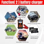 Auto si Moto - Reparatii si depanare - Scule auto - Testere si multimetre - Tester incarcare si reparare baterii auto KONNWEI KW520 – Tester baterie 12V/24V cu functie de incarcare 10A/5A - Infinity.ro